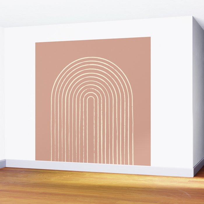 Arch Terra Pink Wall Mural Gallery Image 2