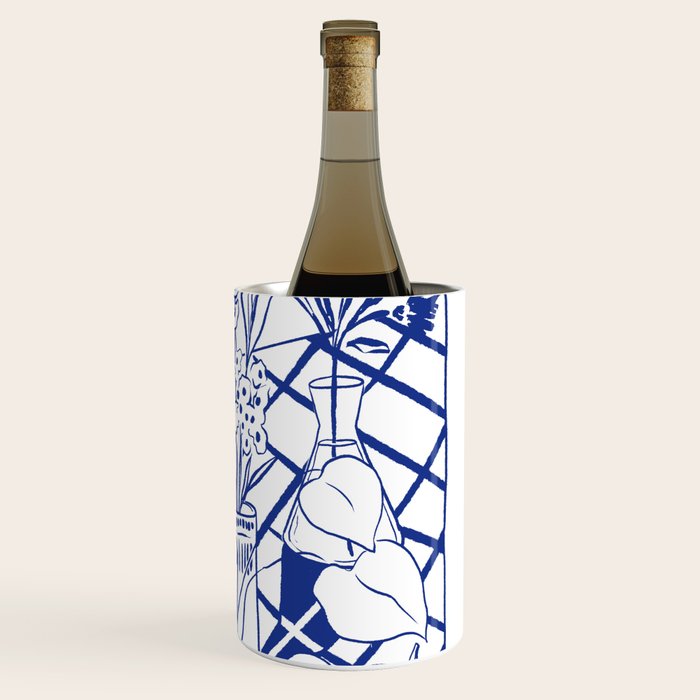 Blue line vases Wine Chiller Gallery Image 3