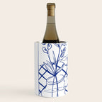 Blue line vases Wine Chiller Gallery Image 2