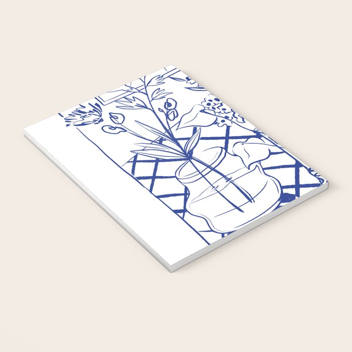 Blue line vases Notebook Gallery Image 3