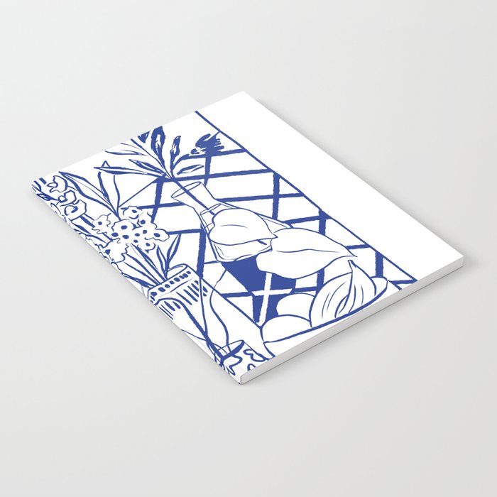 Blue line vases Notebook Gallery Image 2