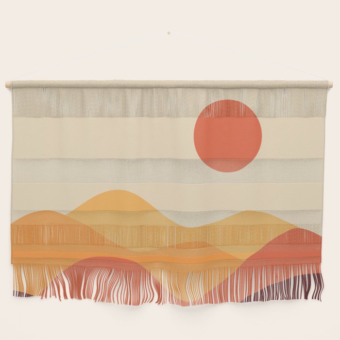 Geometric Landscape 21 Wall Hanging Gallery Image 1
