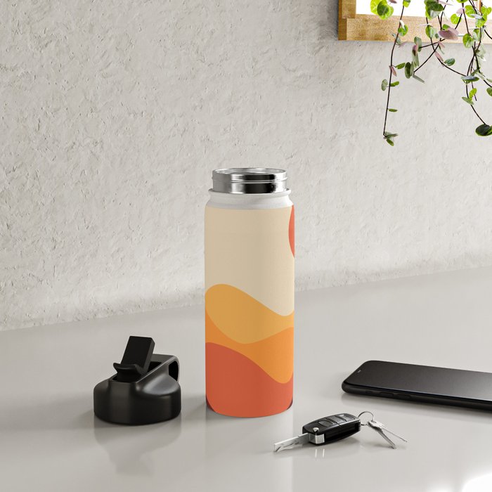 Geometric Landscape 21 Water Bottle Gallery Image 4