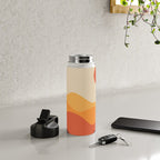 Geometric Landscape 21 Water Bottle Gallery Image 4