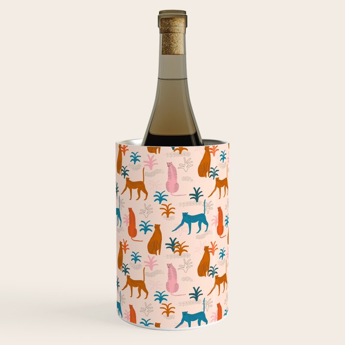 Rainbow cheetahs Wine Chiller Gallery Image 3
