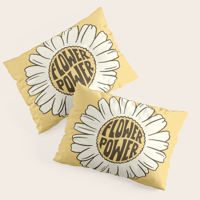 Flower Power Pillow Sham Gallery Image 3