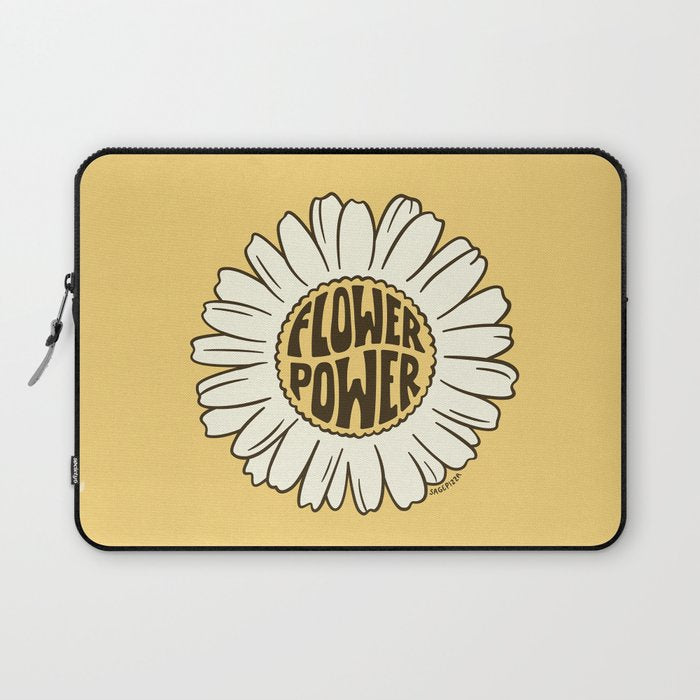 Flower Power Laptop Sleeve Gallery Image 1