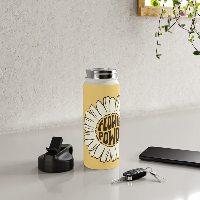 Flower Power Water Bottle Gallery Image 4
