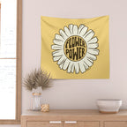 Flower Power Wall Tapestry Gallery Image 2