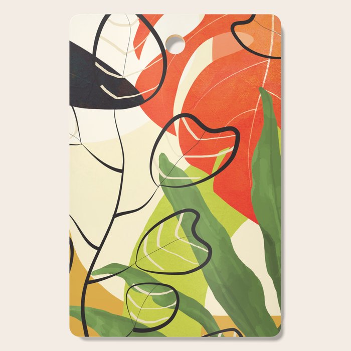 Peaceful Garden Feelings 03 Cutting Board Gallery Image 1
