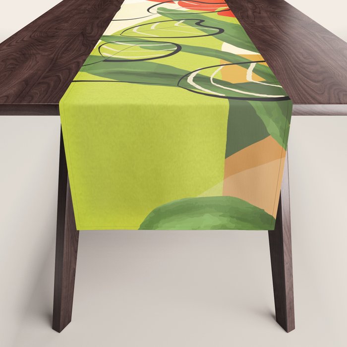 Peaceful Garden Feelings 03 Table Runner Gallery Image 1