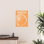 Orange Disco Ball Poster Gallery Image 2