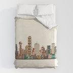 dallas skyline Duvet Cover Gallery Image 6