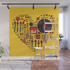 Music in every heartbeat Wall Mural Gallery Image 1