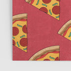 FAST FOOD / Pizza - pattern Poster Gallery Image 3