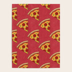 FAST FOOD / Pizza - pattern Poster Gallery Image 4