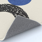 Woodblocks - Brown Blue Rug Gallery Image 4