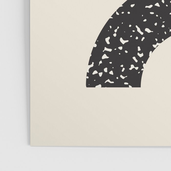 Woodblocks - Brown Blue Poster Gallery Image 3
