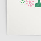 Oh What Fun - Pink and Green Poster Gallery Image 3
