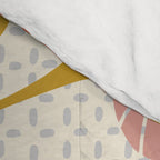 Klimt flowers  soft rose Comforter Gallery Image 4