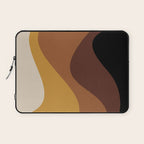 Abstract Color Waves XXVII Laptop Sleeve Gallery Image 1