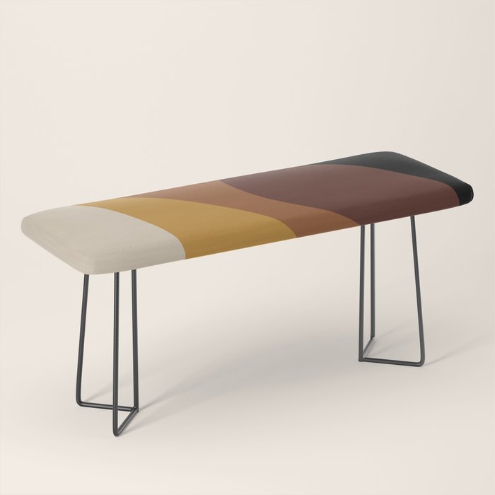 Abstract Color Waves XXVII Bench Gallery Image 1