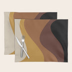 Abstract Color Waves XXVII Placemat Gallery Image 1
