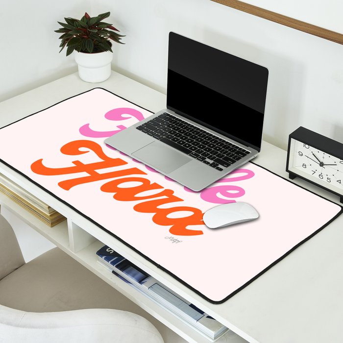 Hustle Hard Desk Mat Gallery Image 2