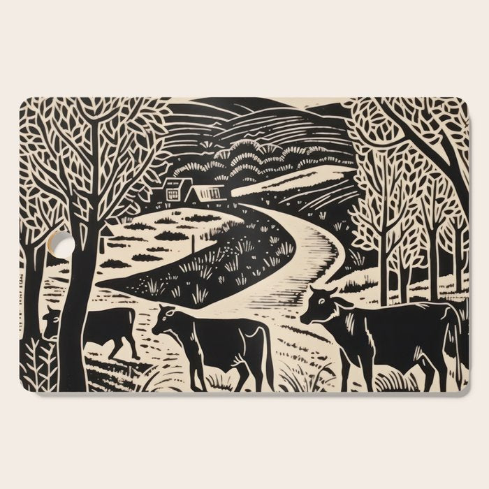 Cows Come Home Cutting Board Gallery Image 1
