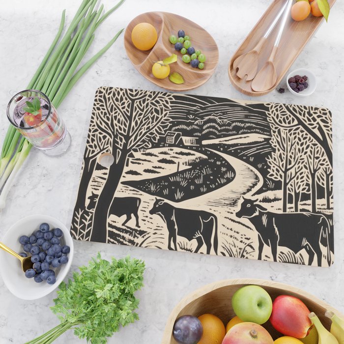 Cows Come Home Cutting Board Gallery Image 2