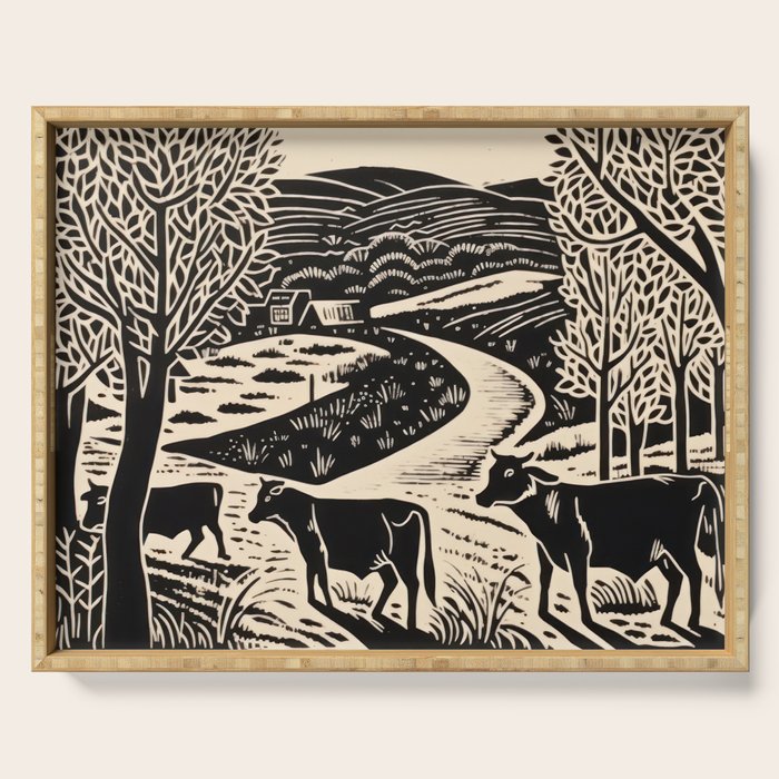 Cows Come Home Serving Tray Gallery Image 1