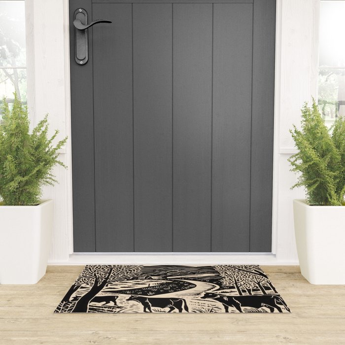 Cows Come Home Welcome Mat Gallery Image 3