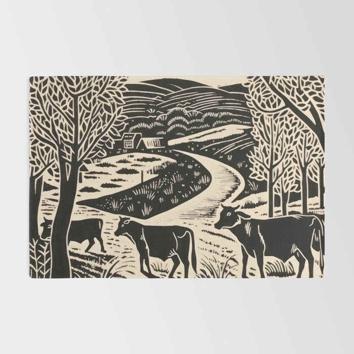 Cows Come Home Rug Gallery Image 2