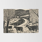 Cows Come Home Rug Gallery Image 2
