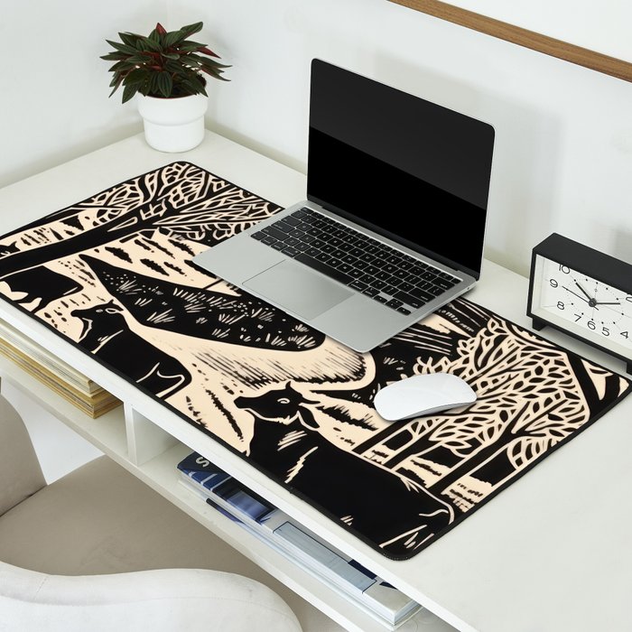 Cows Come Home Desk Mat Gallery Image 2