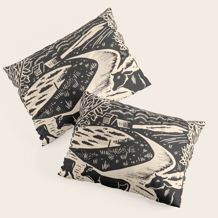 Cows Come Home Pillow Sham Gallery Image 1
