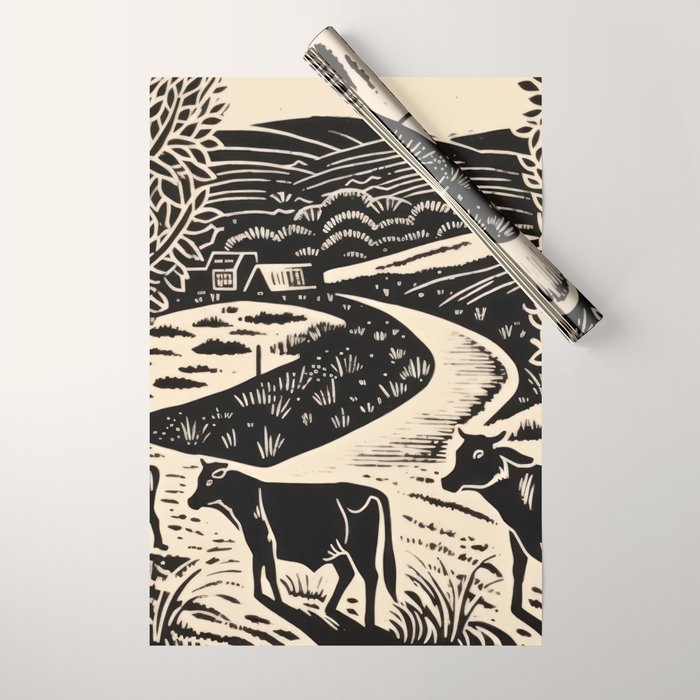 Cows Come Home Wrapping Paper Gallery Image 1