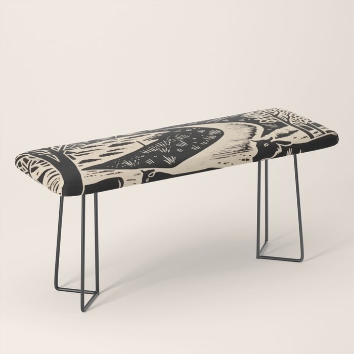Cows Come Home Bench Gallery Image 1