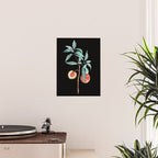 botanical peach Poster Gallery Image 2