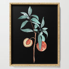 botanical peach Serving Tray Gallery Image 1