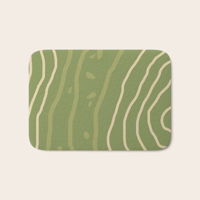 Mountain Contour III Bath Mat Gallery Image 1