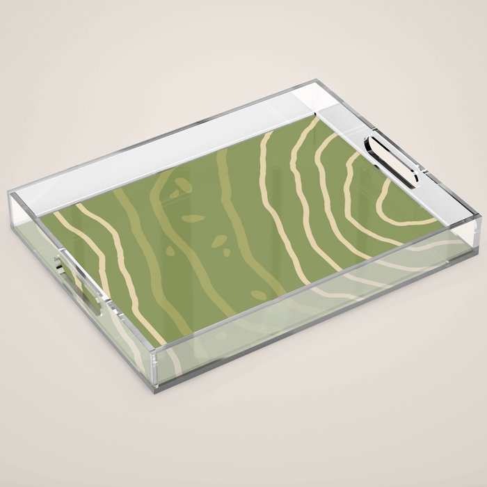 Mountain Contour III Acrylic Tray Gallery Image 1