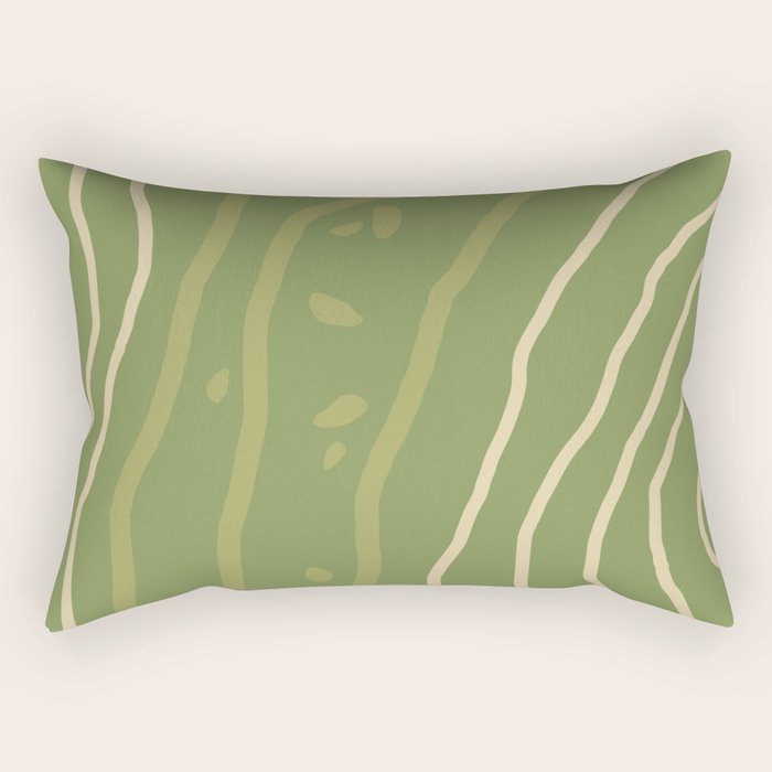 Mountain Contour III Rectangular Pillow Gallery Image 1