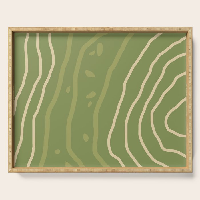 Mountain Contour III Serving Tray Gallery Image 1