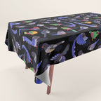 Magpie -dark Tablecloth Gallery Image 1