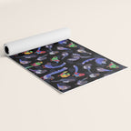 Magpie -dark Yoga Mat Gallery Image 2