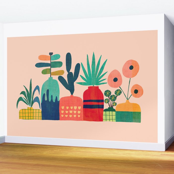 Plant mania Wall Mural Gallery Image 2