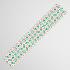 Mid Century Modern Geometric Fusion Table Runner Gallery Image 3