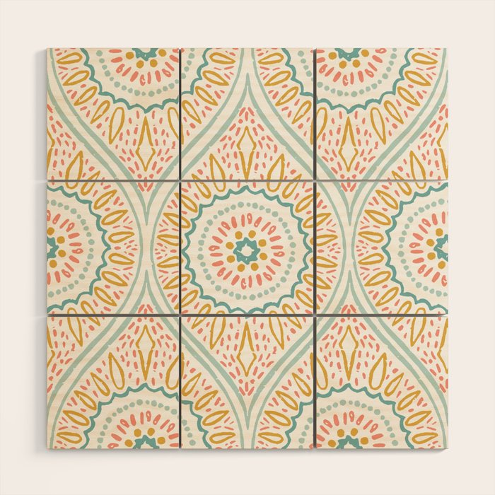 Vibrant Wood Wall Art Gallery Image 1