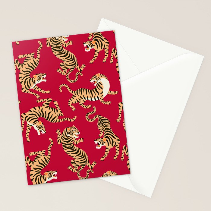 Year of the Tiger Stationery Card Gallery Image 2